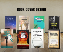 Load image into Gallery viewer, Schedule Book Cover with Ebony | Book Cover | Audio Book Cover Design
