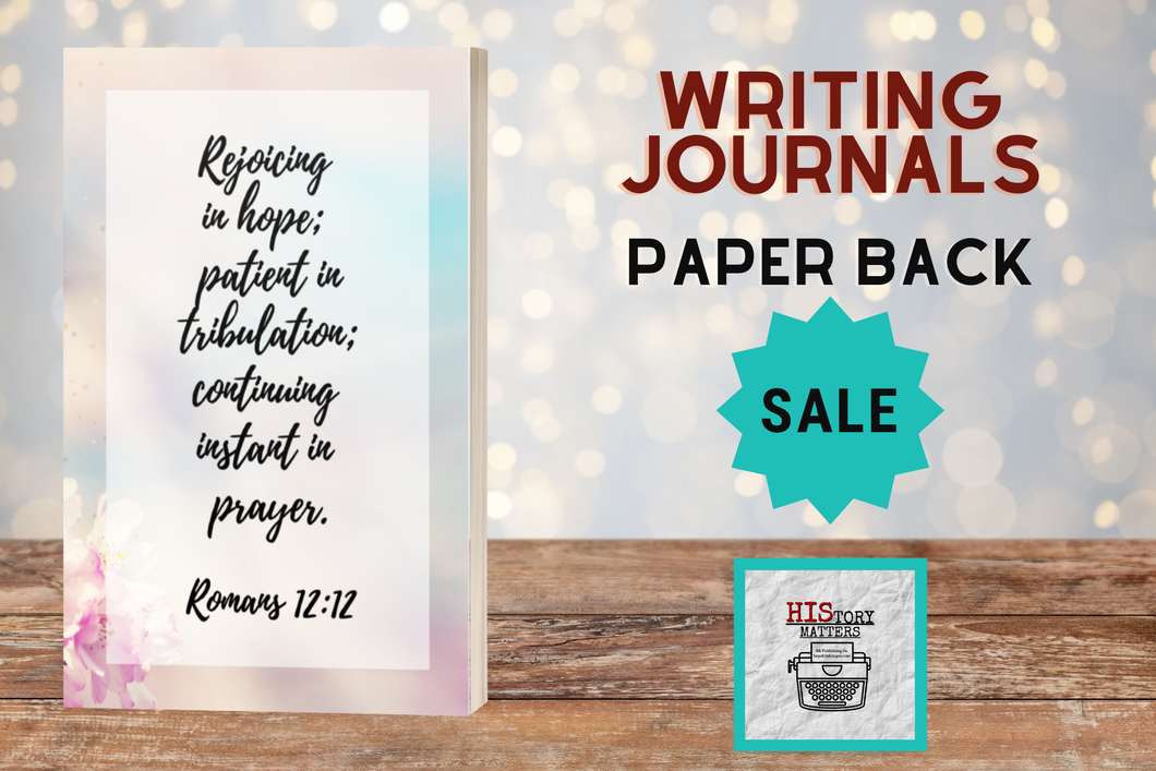 Rejoicing In Hope - Lined Writing Journal