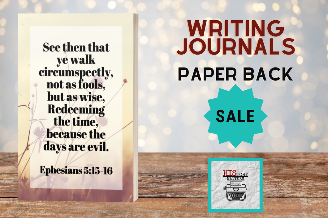 Redeeming The Time - Lined Writing Journal