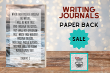 Load image into Gallery viewer, I Will Be With Thee - Lined Writing Journal
