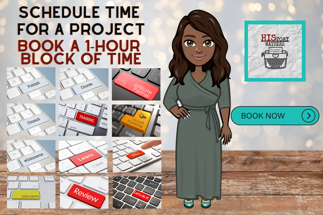 Schedule a block of time with Ebony 1-hour