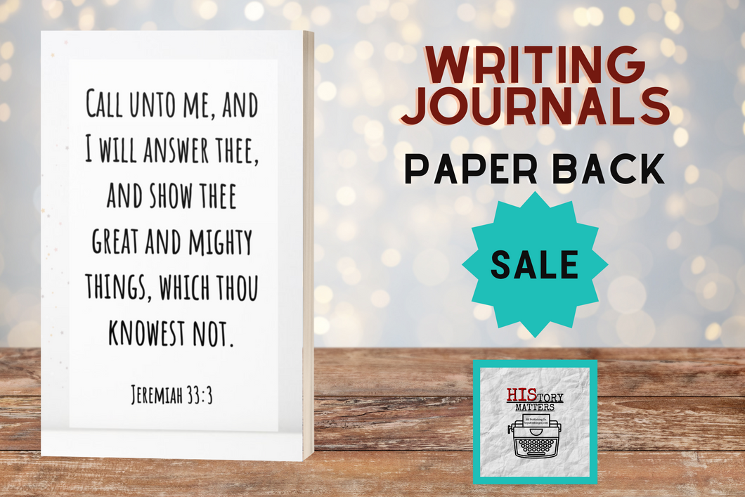 Call Unto Me, And I Will Answer Thee - Lined Writing Journal