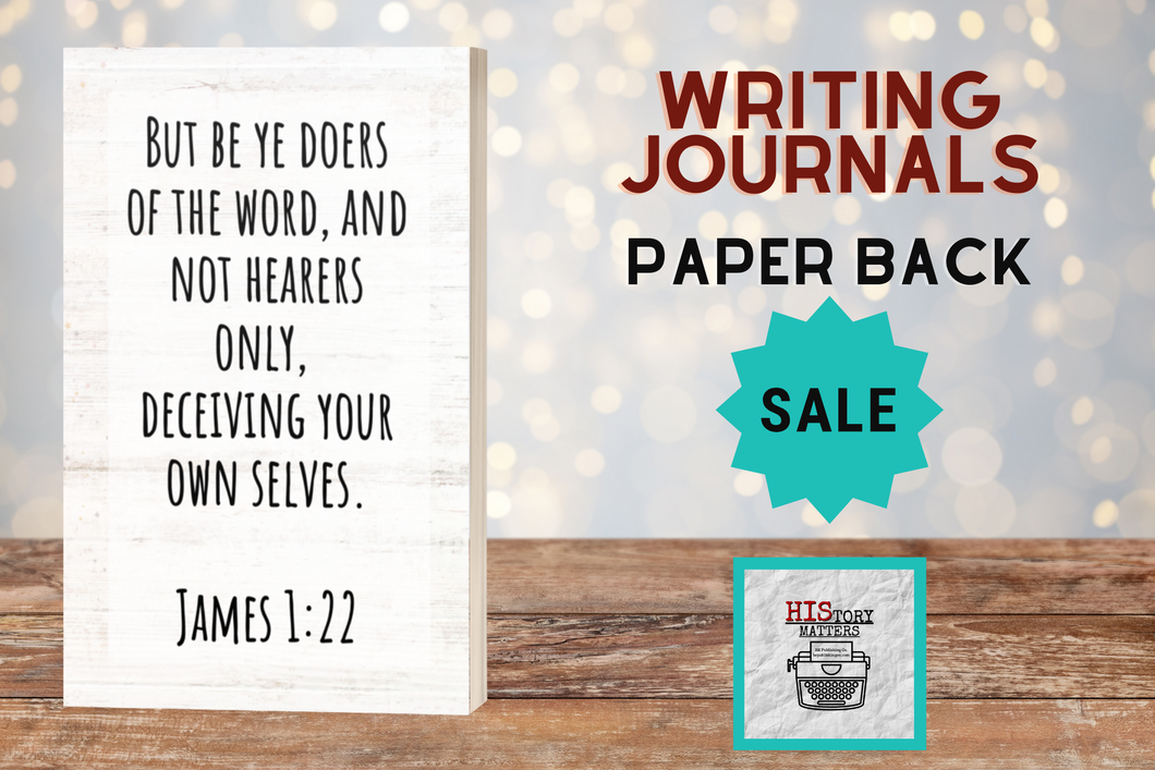 Be Ye Doers Of The Word - Lined Writing Journal