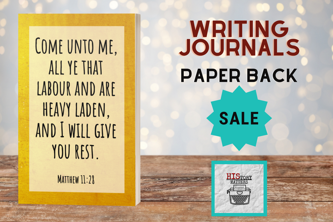 Come Unto Me - Lined Writing Journal