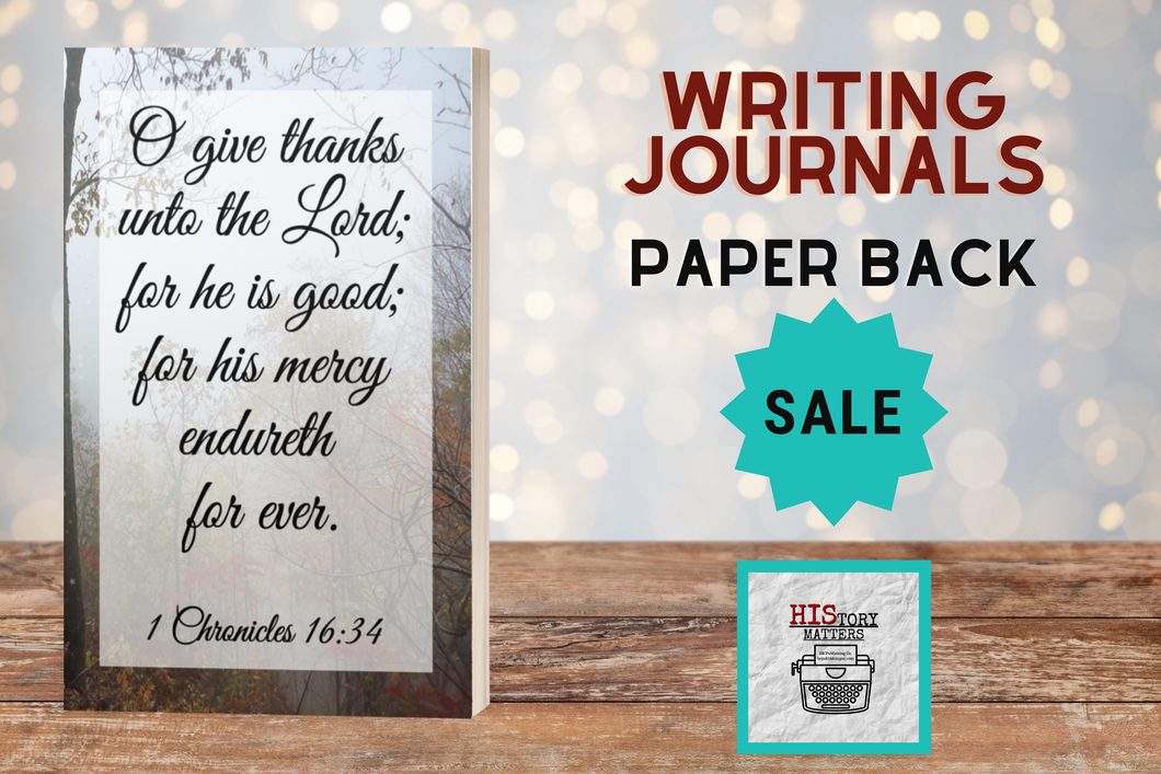 O Give Thanks Unto The Lord - Lined Writing Journal