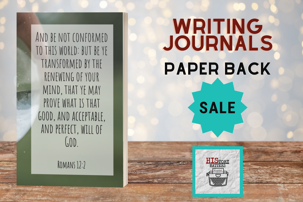 Be Not Conformed - Lined Writing Journal