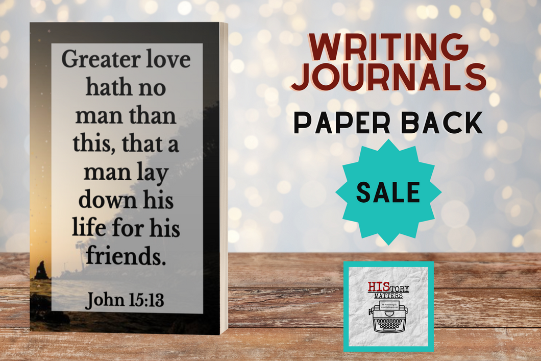 No Greater Love - Lined Writing Journal