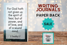 Load image into Gallery viewer, God Hath Not Given Us The Spirit Of Fear - Lined Writing Journal
