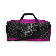 Load image into Gallery viewer, Faith2Faith - Pink Black And White - Duffle bag - Design by Ebony Lynn
