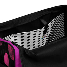 Load image into Gallery viewer, Faith2Faith - Pink and Black - Duffle bag - Design by Ebony Lynn
