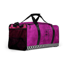 Load image into Gallery viewer, Faith2Faith - Pink and Black - Duffle bag - Design by Ebony Lynn
