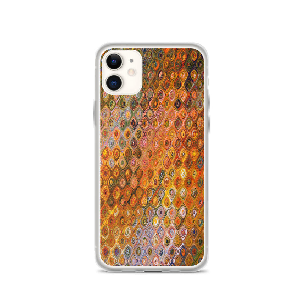 Orange Brown Tan - iPhone Case