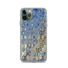 Load image into Gallery viewer, Blue Teal Tan Brown - iPhone Case
