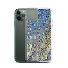 Load image into Gallery viewer, Blue Teal Tan Brown - iPhone Case
