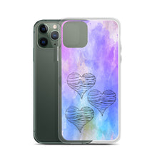 Load image into Gallery viewer, Pink Purple Teal Blue Tan - iPhone Case
