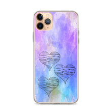 Load image into Gallery viewer, Pink Purple Teal Blue Tan - iPhone Case
