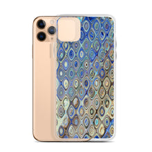 Load image into Gallery viewer, Blue Teal Tan Brown - iPhone Case
