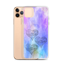 Load image into Gallery viewer, Pink Purple Teal Blue Tan - iPhone Case
