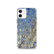 Load image into Gallery viewer, Blue Teal Tan Brown - iPhone Case
