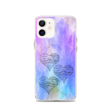 Load image into Gallery viewer, Pink Purple Teal Blue Tan - iPhone Case
