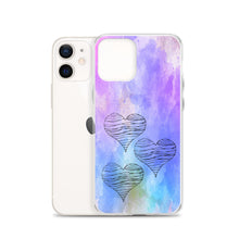 Load image into Gallery viewer, Pink Purple Teal Blue Tan - iPhone Case
