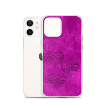 Load image into Gallery viewer, Pink Heart - iPhone Case
