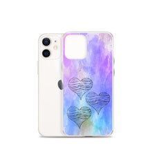 Load image into Gallery viewer, Pink Purple Teal Blue Tan - iPhone Case
