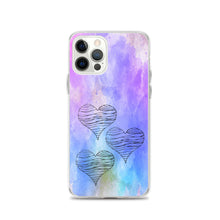 Load image into Gallery viewer, Pink Purple Teal Blue Tan - iPhone Case
