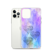 Load image into Gallery viewer, Pink Purple Teal Blue Tan - iPhone Case
