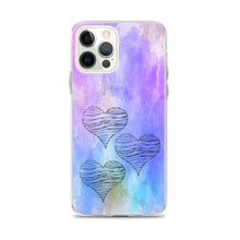 Load image into Gallery viewer, Pink Purple Teal Blue Tan - iPhone Case
