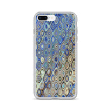 Load image into Gallery viewer, Blue Teal Tan Brown - iPhone Case
