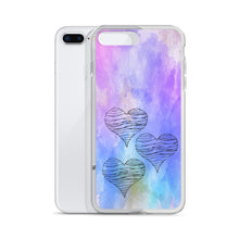 Load image into Gallery viewer, Pink Purple Teal Blue Tan - iPhone Case
