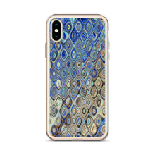 Load image into Gallery viewer, Blue Teal Tan Brown - iPhone Case
