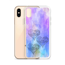 Load image into Gallery viewer, Pink Purple Teal Blue Tan - iPhone Case
