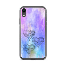 Load image into Gallery viewer, Pink Purple Teal Blue Tan - iPhone Case
