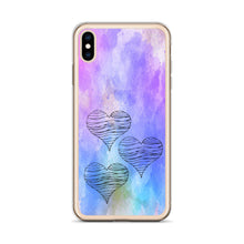 Load image into Gallery viewer, Pink Purple Teal Blue Tan - iPhone Case
