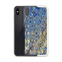 Load image into Gallery viewer, Blue Teal Tan Brown - iPhone Case
