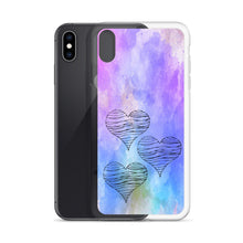 Load image into Gallery viewer, Pink Purple Teal Blue Tan - iPhone Case
