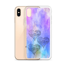 Load image into Gallery viewer, Pink Purple Teal Blue Tan - iPhone Case
