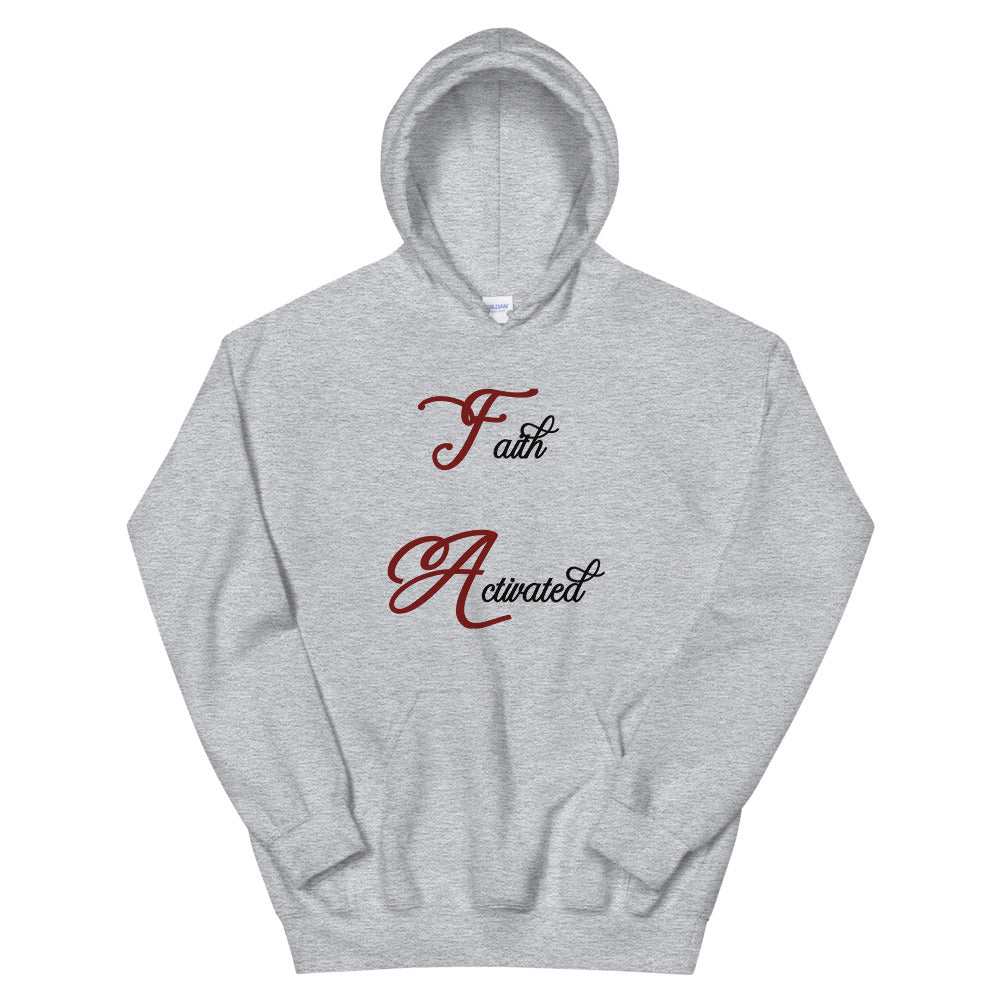 Faith Activated Unisex Sweatshirt Hoodie #AlmaFisherCollection